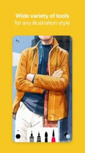 Screenshot Tayasui Sketches Mod APK