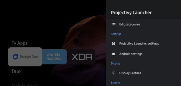 Screenshot Projectivy Launcher Mod APK