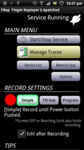 Screenshot FRep – Finger Replayer Mod APK