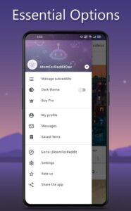 Screenshot Atom for Reddit Mod APK