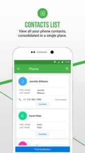 Screenshot Duplicate Contacts Fixer Mod APK