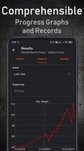 Screenshot GymUp Pro Mod APK