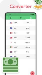 Screenshot RateX Currency Converter Mod APK
