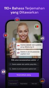 Screenshot Zeemo: Captions & Subtitles Mod APK