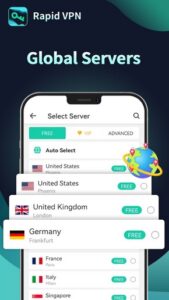 Screenshot Rapid VPN – Safe Secure Proxy Mod APK