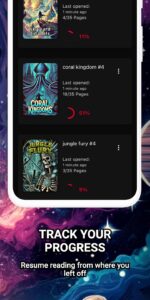 Screenshot ComiQuest: Comic Reader CBR Mod APK