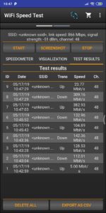 Screenshot WiFi Speed Test Pro Mod APK