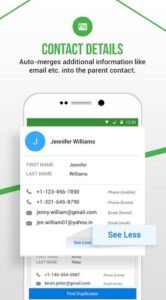 Screenshot Duplicate Contacts Fixer Mod APK