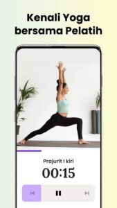 Screenshot Yoga for Weight Loss Pilates Mod APK