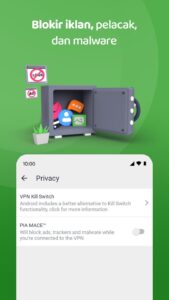 Screenshot Private Internet Access VPN Mod APK
