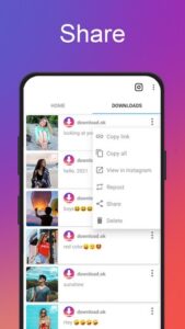 Screenshot InstSaver : Video Downloader Mod APK