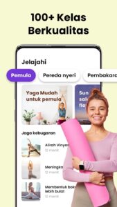 Screenshot Yoga for Weight Loss Pilates Mod APK