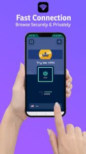 Screenshot Tryme VPN Mod APK