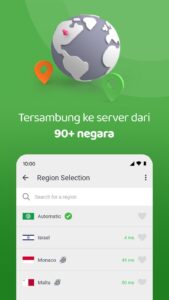 Screenshot Private Internet Access VPN Mod APK