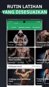 Screenshot Fitvate – Gym & Home Workout Mod APK