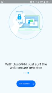 Screenshot JustVPN Mod APK