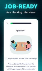 Screenshot Learn Ethical Hacking: HackerX Mod APK