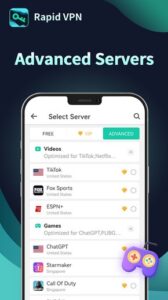 Screenshot Rapid VPN – Safe Secure Proxy Mod APK