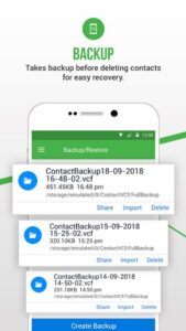 Screenshot Duplicate Contacts Fixer Mod APK