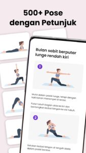 Screenshot Yoga for Weight Loss Pilates Mod APK