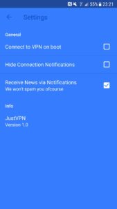 Screenshot JustVPN Mod APK