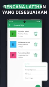 Screenshot Fitvate – Gym & Home Workout Mod APK