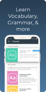 Screenshot Improve Vocabulary & Grammar Mod APK