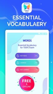 Screenshot Reading – TOEFL® Prep Tests Mod APK