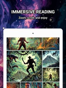 Screenshot ComiQuest: Comic Reader CBR Mod APK