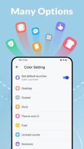 Screenshot Color Launcher Mod APK