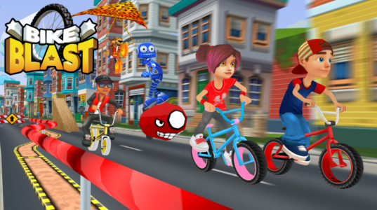 Screenshot Bike Blast- Bike Race Rush Mod APK