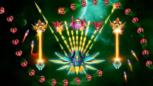 Screenshot WindWings 2 Galaxy Revenge Mod APK