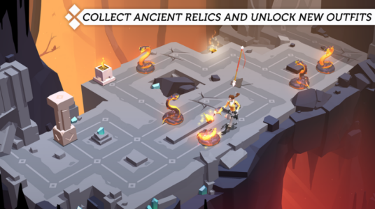 Screenshot Lara Croft GO Mod APK