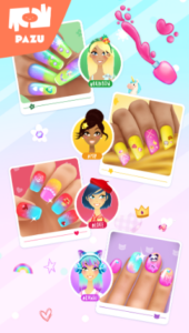 Screenshot Girls Nail Salon - Kids Games Mod APK