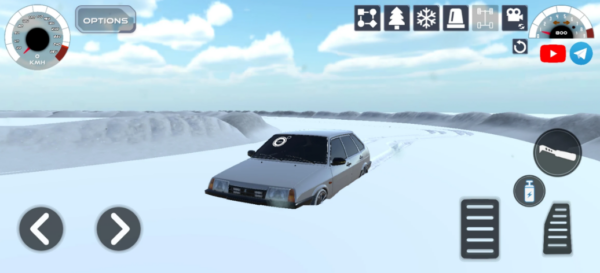 Screenshot Offroad Snow: Driving Runner Mod APK