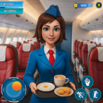 Download Air Crew Flying Simulator 3D Mod Apk v1.0 (Unlimited Money) Terbaru 2025
