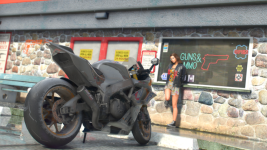 Screenshot Xtreme Bike Driving Moto Games Mod APK