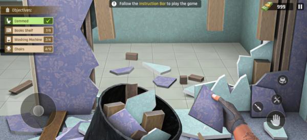 Screenshot Deconstruction Home Flip Game Mod APK