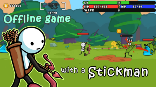 Screenshot One Gun: Stickman Mod APK