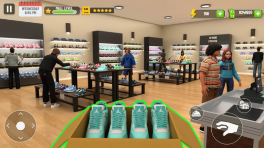 Screenshot Mall & Fast Food Simulator 3D Mod APK