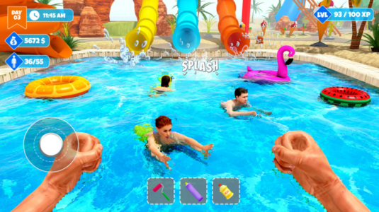 Screenshot Waterpark Manager Simulator Mod APK