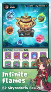 Screenshot Battle Through the Heavens 2D Mod APK