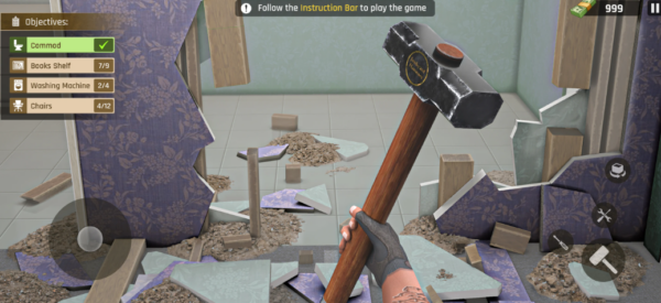 Screenshot Deconstruction Home Flip Game Mod APK