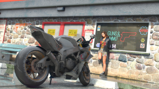Screenshot Xtreme Bike Driving Moto Games Mod APK