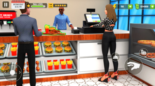 Screenshot Mall & Fast Food Simulator 3D Mod APK
