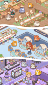 Screenshot Cat Garden Merge Mod APK