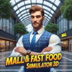 Download Mall & Fast Food Simulator 3D Mod Apk v5.4 (Mod Menu) Terbaru 2025