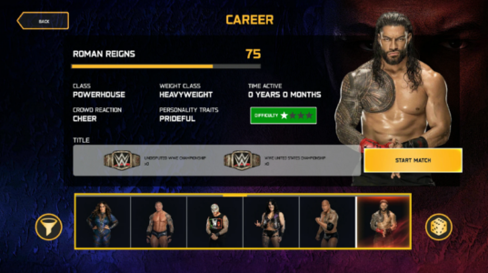 Screenshot WWE 2K25: Netflix Edition Mod APK