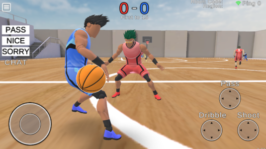 Screenshot Unmatched Basketball - Online Mod APK