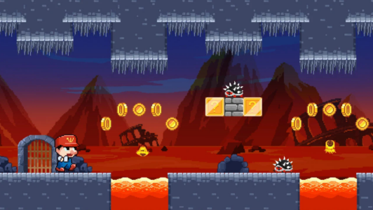 Screenshot Super Mano Run Adventure Mod APK